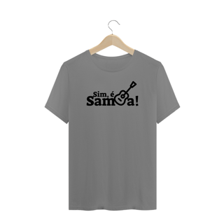 Nome do produto Camiseta Plus Size - Sim é Samba
