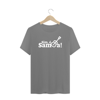 Nome do produto Camiseta Plus Size - Sim é Samba