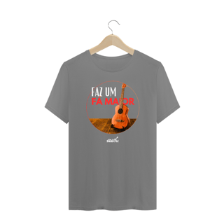 Nome do produto Camiseta Plus Size - Faz Um Fá Maior