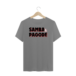 Nome do produto Camiseta Plus Size - Samba e Pagode