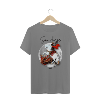 Nome do produto Camiseta Plus Size - São Jorge