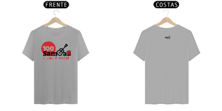 Nome do produto Camiseta Clássica Masculina - Sem Sambar a Vida é Triste