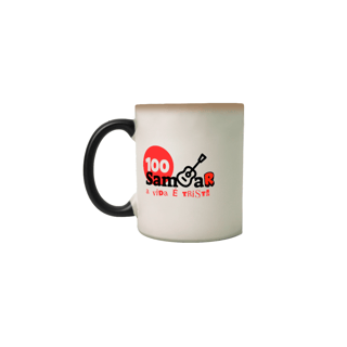 Nome do produto Caneca Mágica Sem Sambar a Vida é Triste - Sim, é Samba!