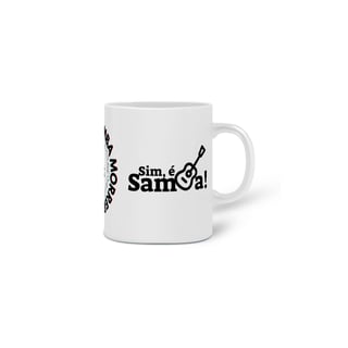 Nome do produto Caneca Não Deixe o Samba Morrer - Sim é Samba