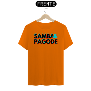 Nome do produto Camiseta Clássica Masculina - Samba e Pagode