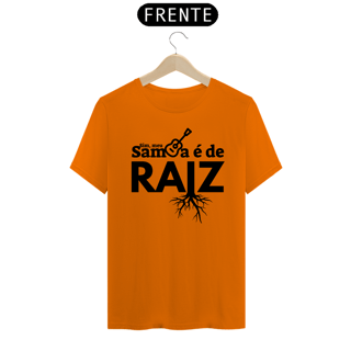 Nome do produto Camiseta Clássica Masculina - Sim Meu Samba é de Raiz
