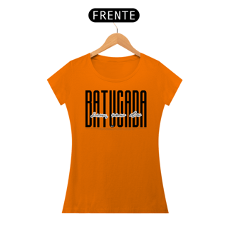 Nome do produto Camiseta Baby Long Clássica Feminina - Sim Sou da Batucada
