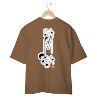 Nome do produto Camiseta Masculina Oversized - Samba