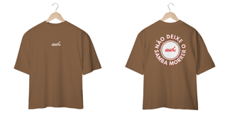 Nome do produto Camiseta Oversized - Não Deixe o Samba Morrer Sim é Samba