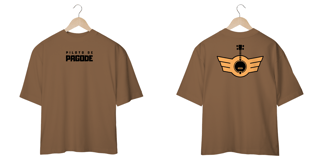 Nome do produto Camiseta Masculina Oversized - Piloto de Pagode