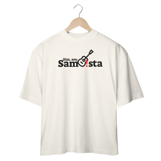 Nome do produto Camiseta Masculina Oversized - Sim Sou Sambista