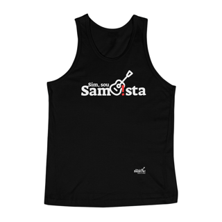 Nome do produto Camiseta Regata Masculina - Sim Sou Sambista