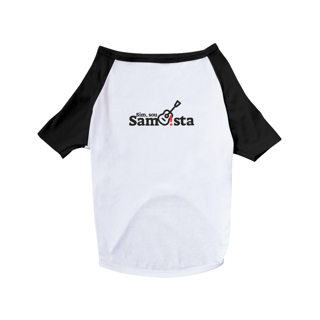 Nome do produto Camisa Pet Dog - Sim Sou Sambista