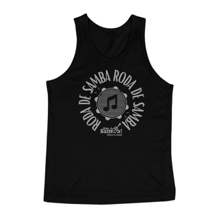 Nome do produto Camiseta Regata Masculina - Roda de Samba