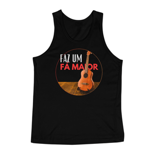 Nome do produto Camiseta Regata Masculina - Faz Um Fá Maior