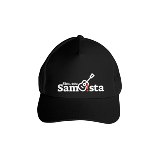 Nome do produto Boné Americano com Tela - Sim Sou Sambista