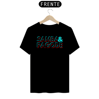 Nome do produto Camiseta Clássica Masculina - Samba e Pagode