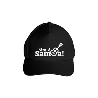 Nome do produto Boné Americano com Tela - Sim é Samba