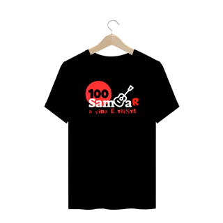 Nome do produto Camiseta Plus Size - Sem Sambar a Vida é Triste