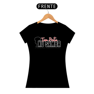 Nome do produto Camiseta Baby Long Classic Feminina - Tem Preta No Samba