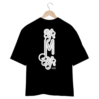 Nome do produto Camiseta Masculina Oversized - Samba