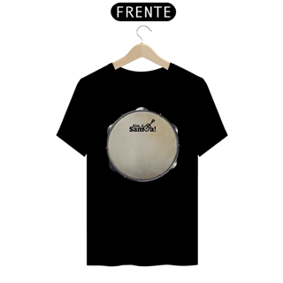 Nome do produto Camiseta Clássica Masculina - Pandeiro Sim é Samba