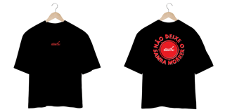 Nome do produto Camiseta Oversized - Não Deixe o Samba Morrer