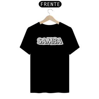 Nome do produto Camiseta Quality Masculina - Samba Estampado