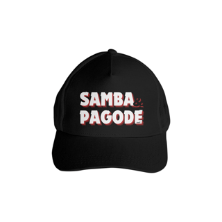 Nome do produto Boné Americano com Tela - Samba e Pagode