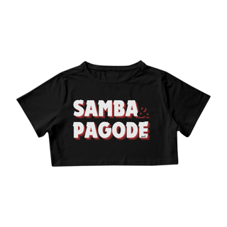Nome do produto Camisa Cropped Feminina - Samba e Pagode