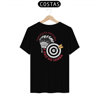 Nome do produto Camiseta Quality Masculina - A Raiz do Samba Tem Muita história