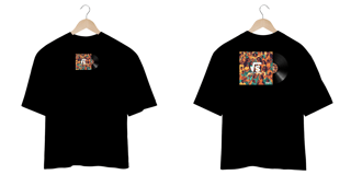 Nome do produto Camiseta Masculina Oversized - Raiz do Samba