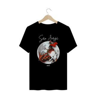 Nome do produto Camiseta Plus Size - São Jorge Sim é Samba