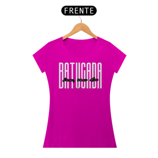 Nome do produto Camiseta Baby Long Clássica Feminina - Sim Sou da Batucada