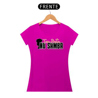 Nome do produto Camiseta Baby Long Classic Feminina - Tem Preta No Samba