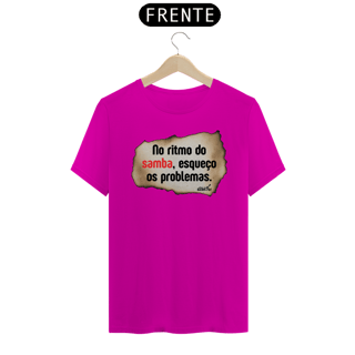 Nome do produto Camiseta Quality Masculina - No Ritmo do Samba