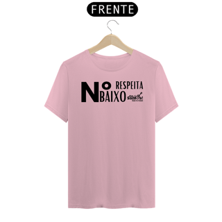 Nome do produto Camiseta Clássica Masculina - Respeita Número Baixo