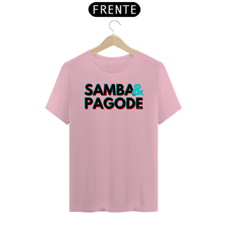 Nome do produto Camiseta Clássica Masculina - Samba e Pagode