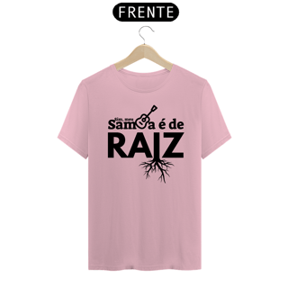 Nome do produto Camiseta Clássica Masculina - Sim Meu Samba é de Raiz