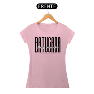Nome do produto Camiseta Baby Long Clássica Feminina - Sim Sou da Batucada