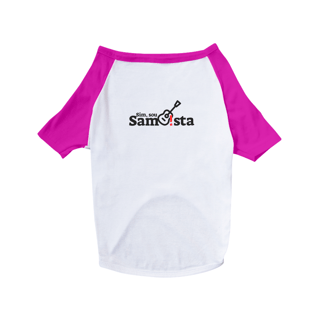 Nome do produto Camisa Pet Dog - Sim Sou Sambista