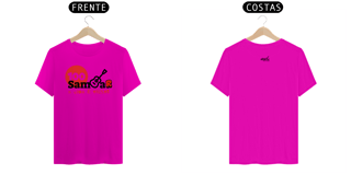 Nome do produto Camiseta Clássica Masculina - Sem Sambar a Vida é Triste