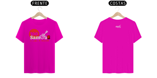 Nome do produto Camiseta Clássica Masculina - Sem Sambar a Vida é Triste