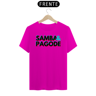 Nome do produto Camiseta Clássica Masculina - Samba e Pagode