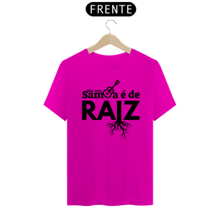 Nome do produto Camiseta Clássica Masculina - Sim Meu Samba é de Raiz