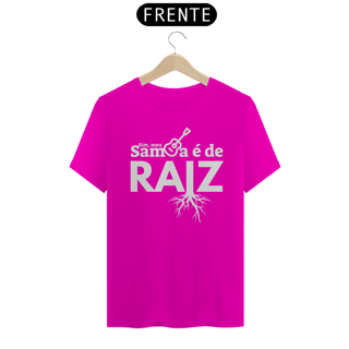 Nome do produto Camiseta Clássica Masculina - Sim Meu Samba é de Raiz