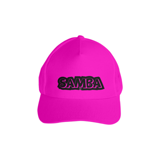 Nome do produto Boné Americano com Tela - Samba Estampado