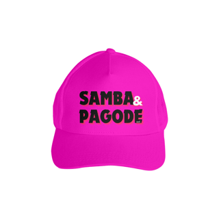 Nome do produto Boné Americano com Tela - Samba e Pagode