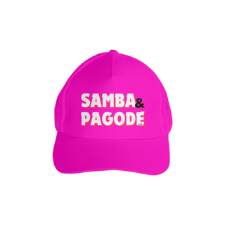 Nome do produto Boné Americano com Tela - Samba e Pagode