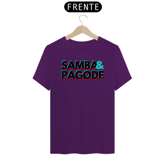 Nome do produto Camiseta Clássica Masculina - Samba e Pagode